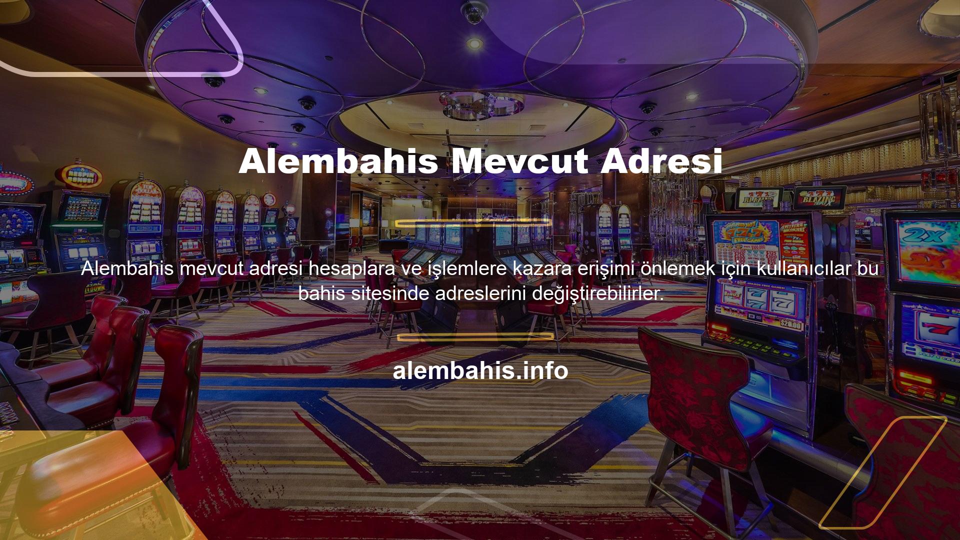 Piyasanın ve oyun şirketlerinin en popüler web sitelerinden biri Alembahis